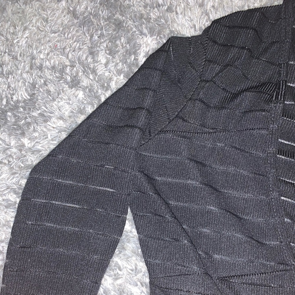 black plunge neck body suit - Picture 7 of 7